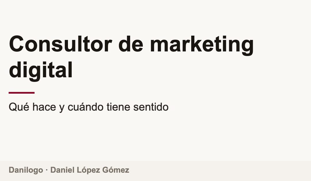 Portada del artículo sobre qué hace un consultor de marketing digital en Córdoba